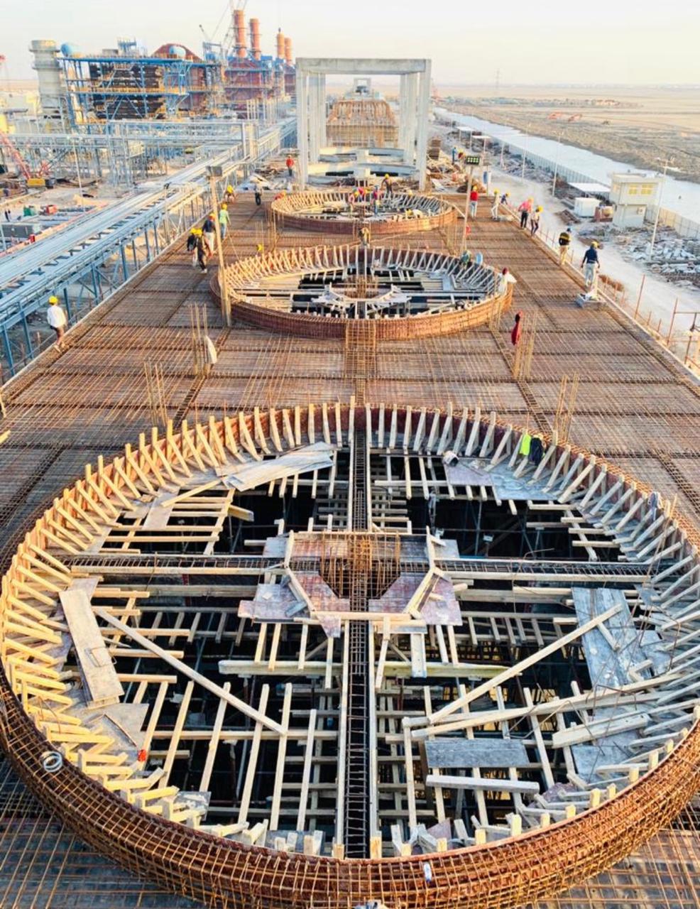 Shat Al-Basra Power Plant Cooling Towers